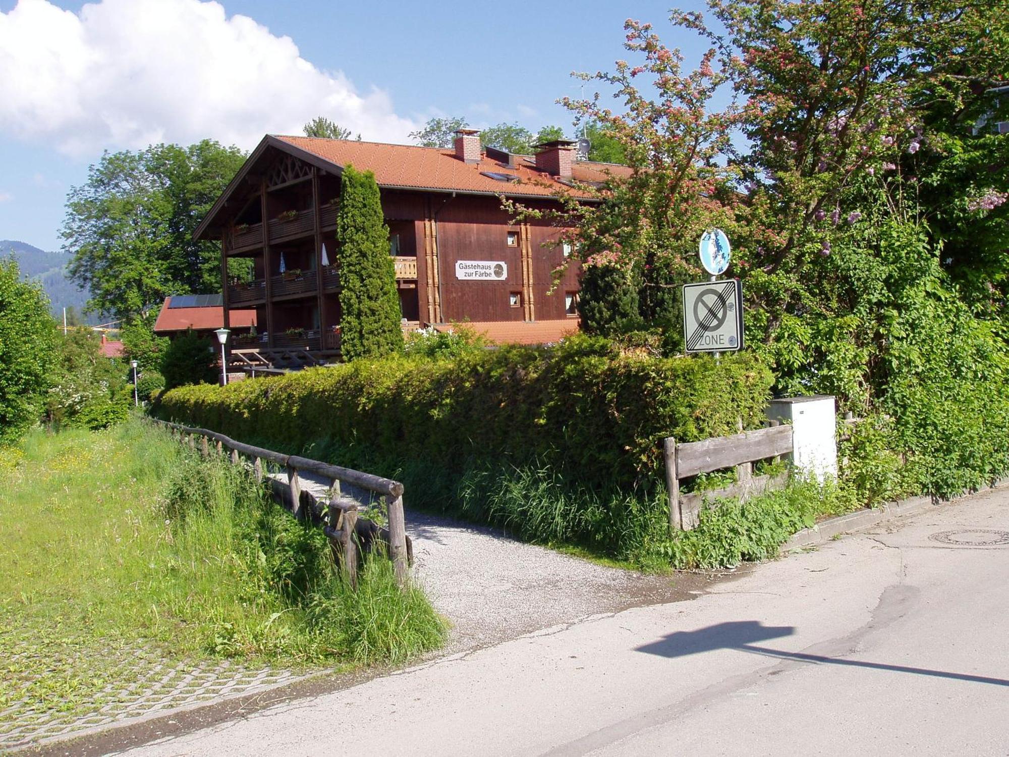 Gaestehaus Zur Faerbe Apartments Oberstdorf Extérieur photo